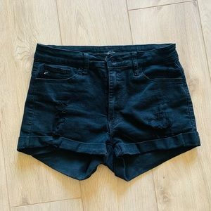 KanCan Distressed Shorts